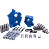 S&S CYCLE 0925-1360 310-1012B Cam Chest Kit for M8 - Chain Drive - Oil Cooled - 475 Cam - Black Pushrods - M8
