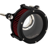 Trask 1010-2521 TM-1023GBK - Assault Charge High-Flow Air Cleaner - Gloss Black