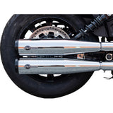 S&S CYCLE 1811-4517 4110-156 Grand National Slip-On Mufflers - Chrome - 50-State